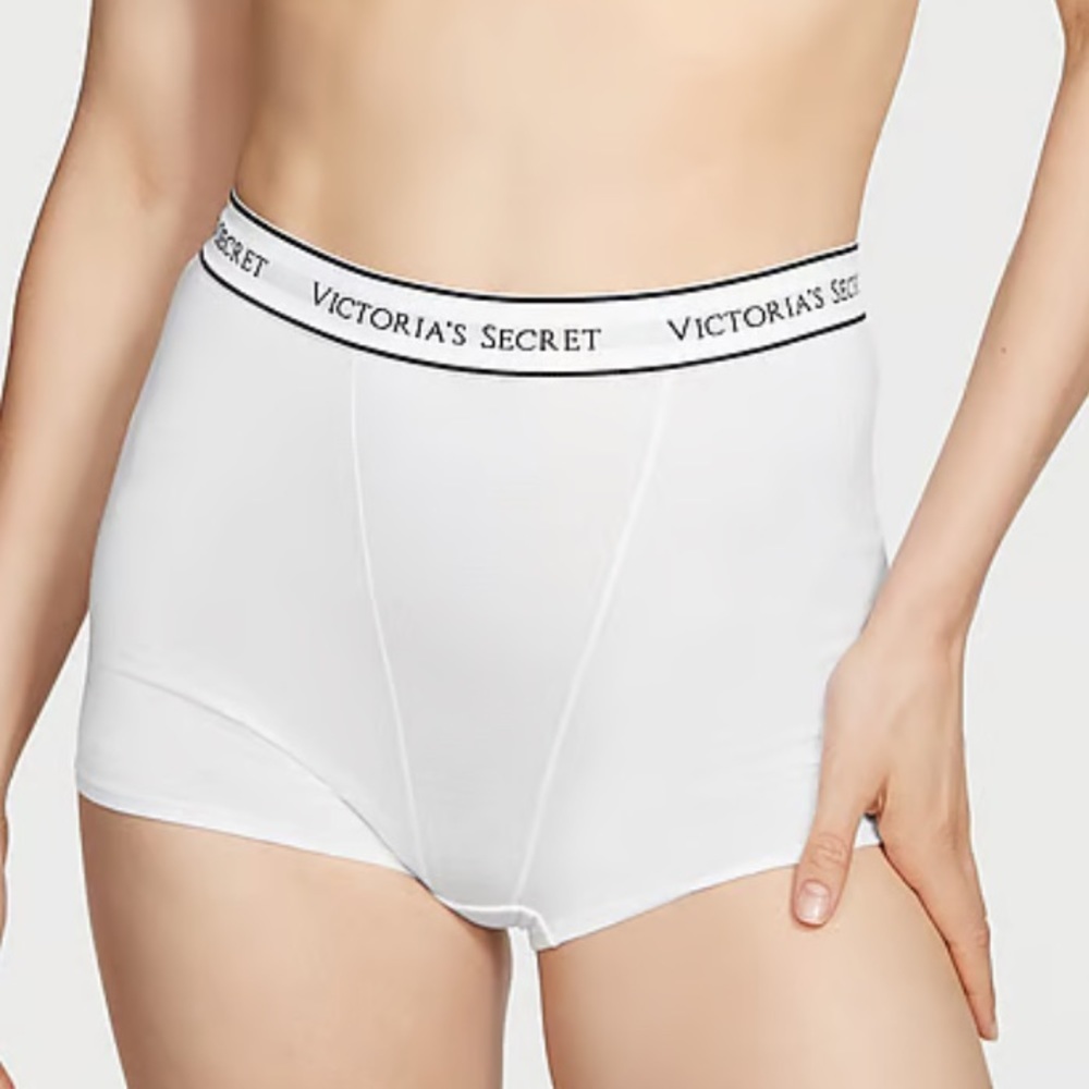 New COTTON
Logo Cotton High-Waist Boyshort Panty